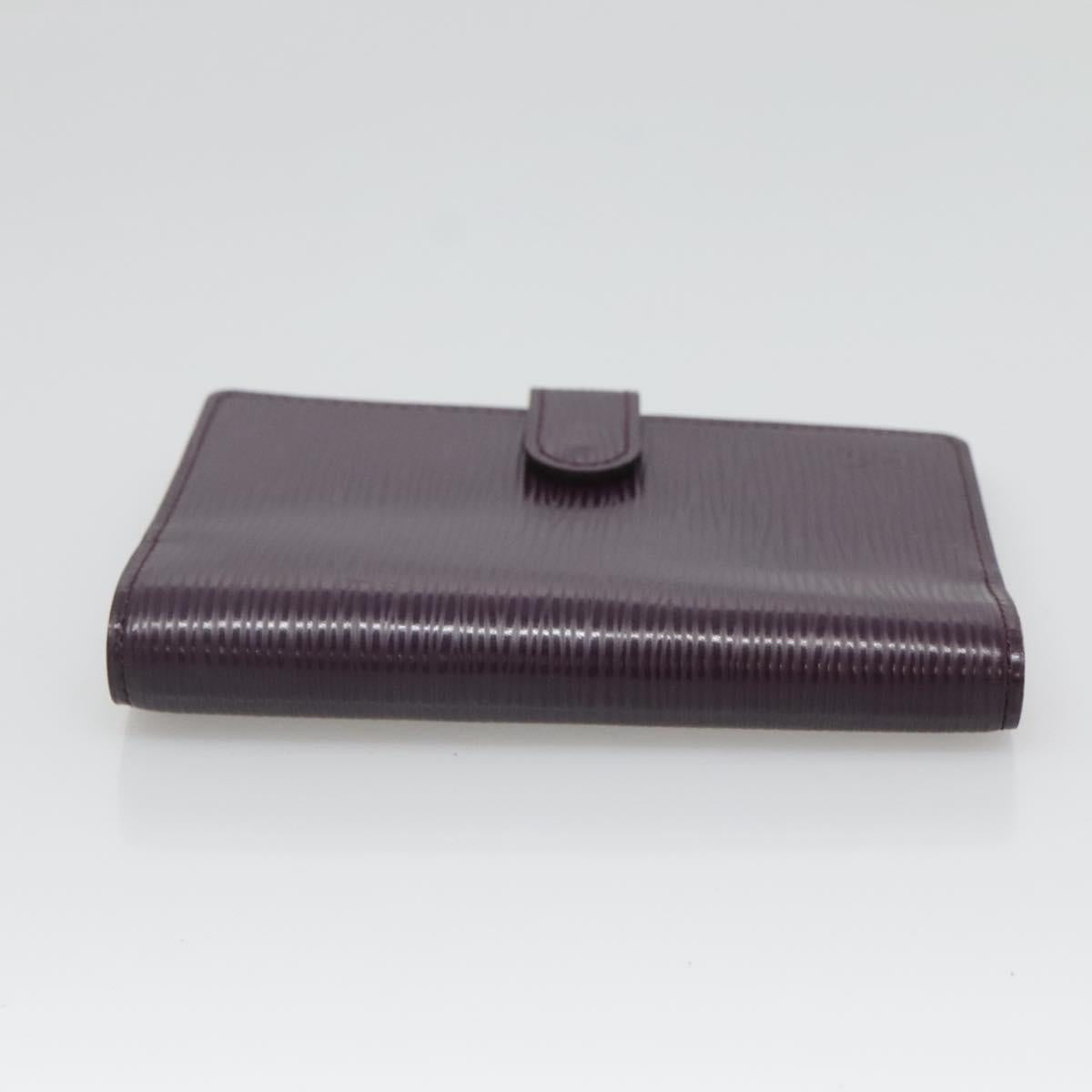 LOUIS VUITTON Epi Agenda PM Day Planner Cover Cassis F2096K LV Auth 118144