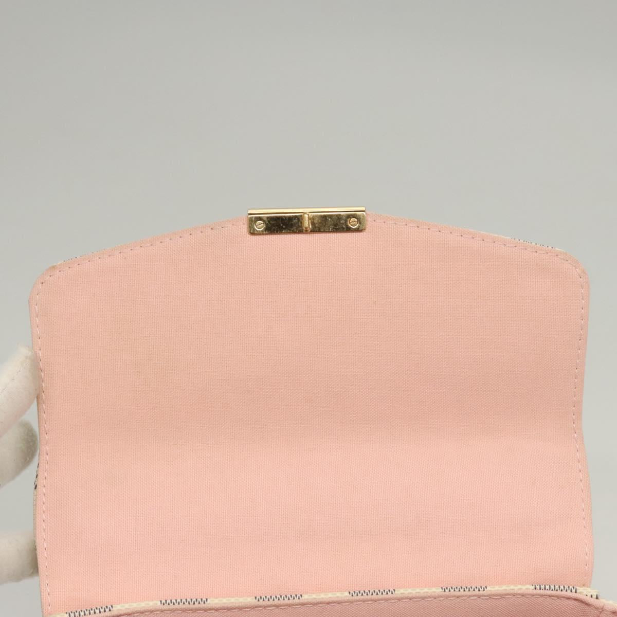 LOUIS VUITTON Damier Azur Croisette Hand Bag 2way N41581 LV Auth 118150