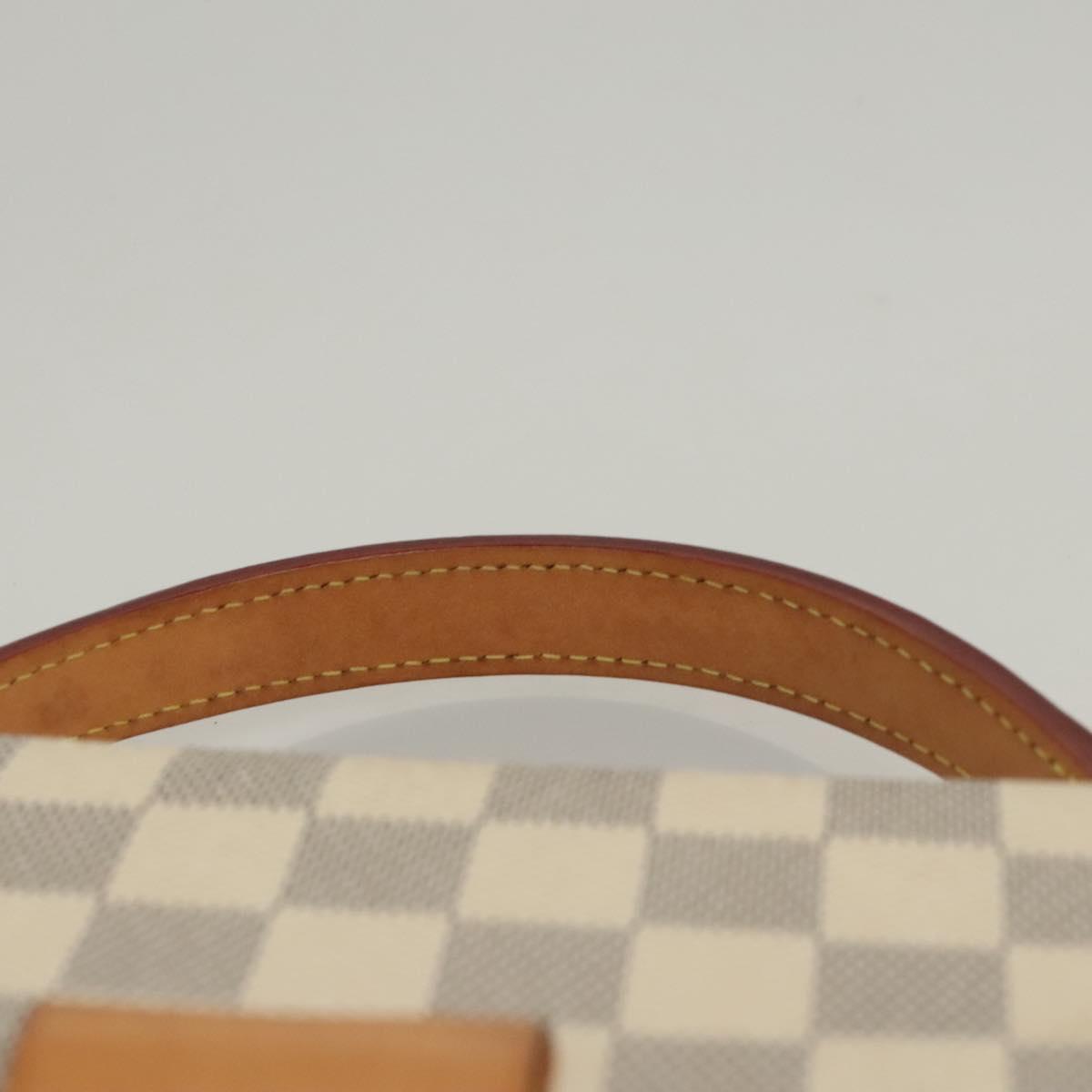 LOUIS VUITTON Damier Azur Croisette Hand Bag 2way N41581 LV Auth 118150