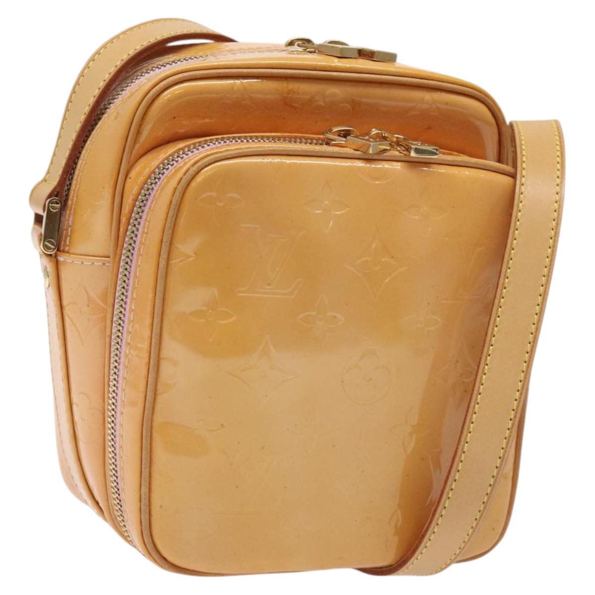 LOUIS VUITTON Monogram Vernis Wooster Bag Marshmallow Pink M91037 Auth 118154