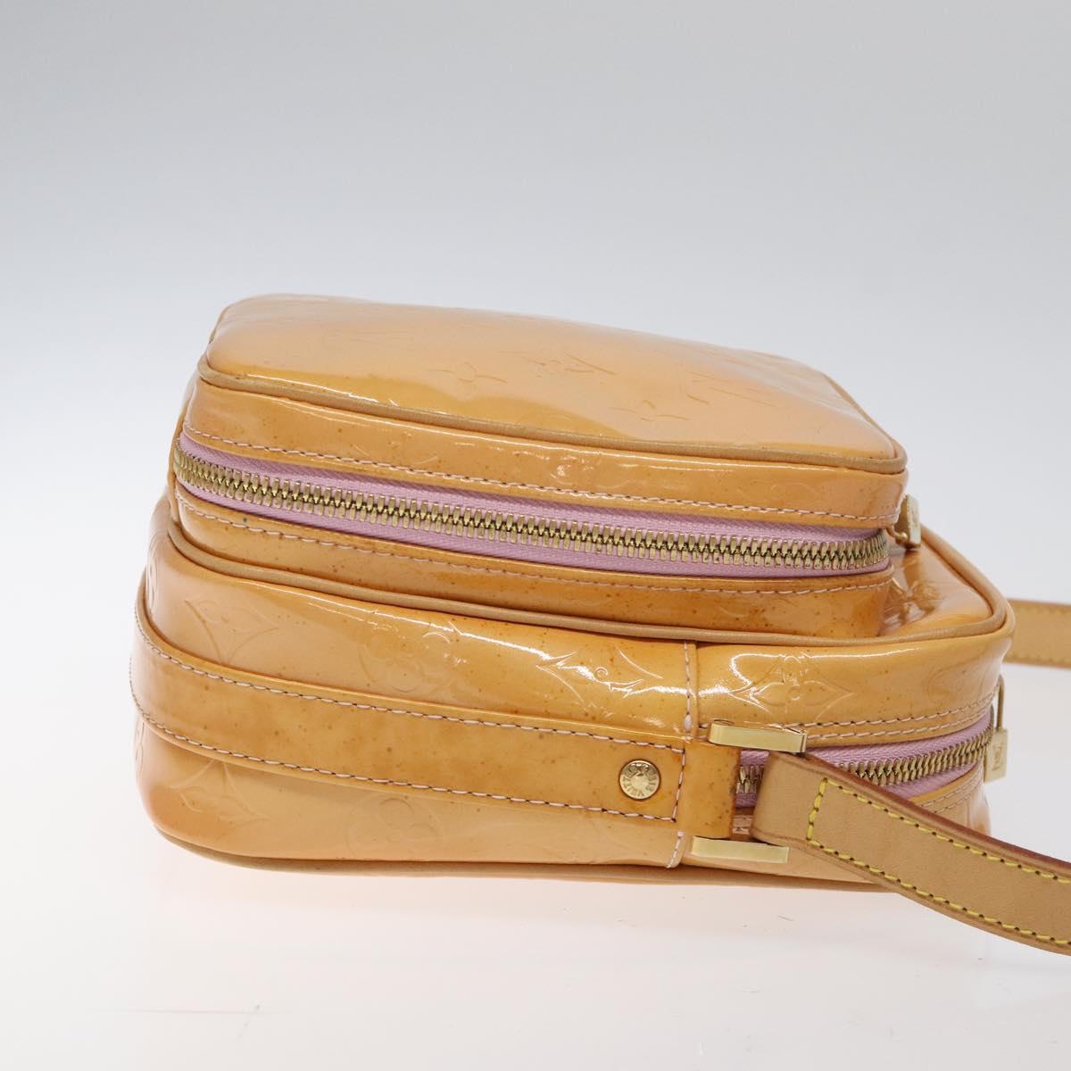 LOUIS VUITTON Monogram Vernis Wooster Bag Marshmallow Pink M91037 Auth 118154