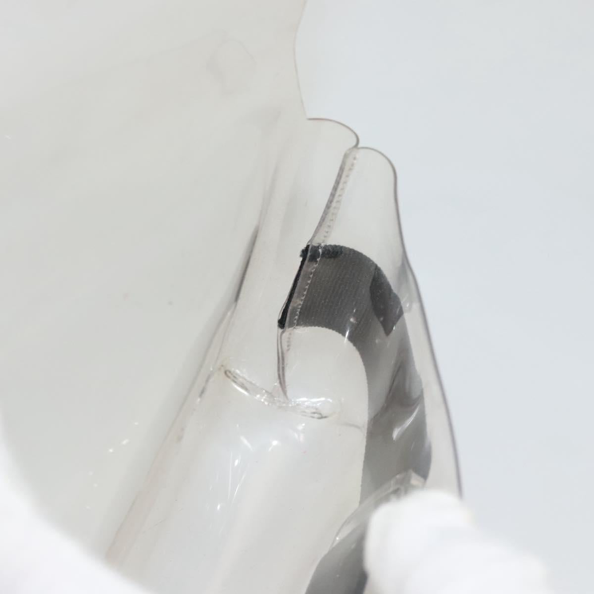 Salvatore Ferragamo Shoulder Bag Vinyl Clear Auth 118191