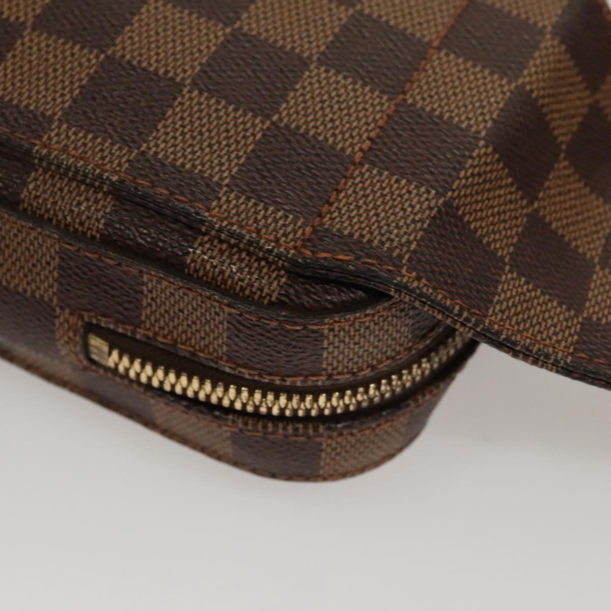 LOUIS VUITTON Damier Ebene Geronimos Shoulder Bag N51994 LV Auth 118197