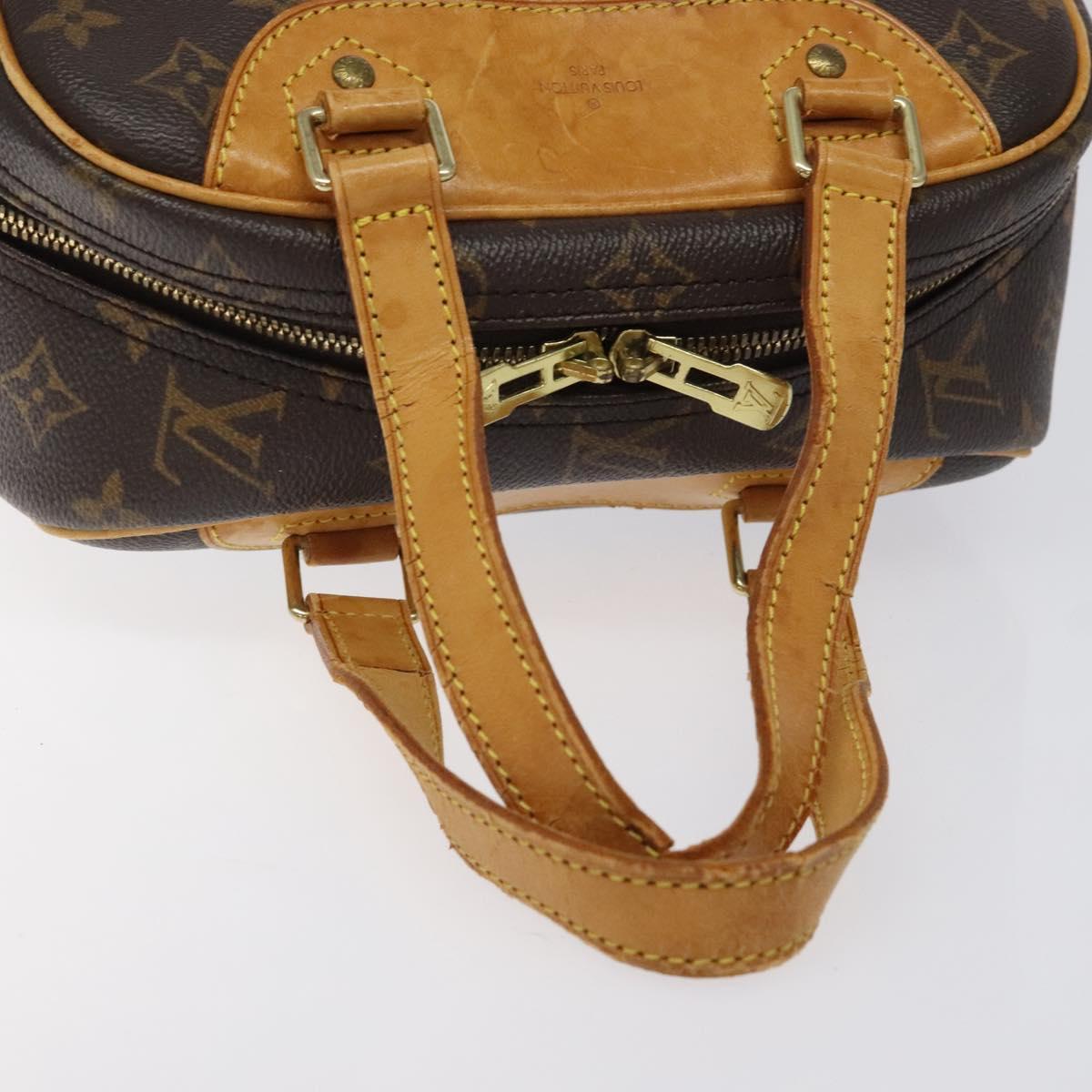 LOUIS VUITTON Monogram Excursion Hand Bag M41450 LV Auth 118285