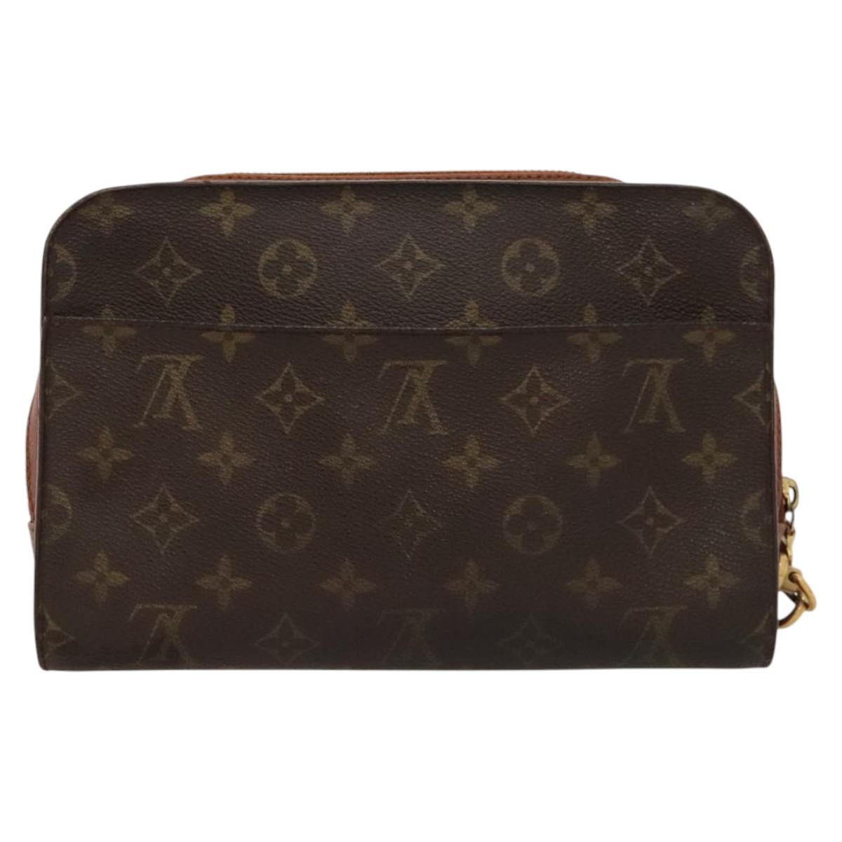 LOUIS VUITTON Monogram Orsay Clutch Bag M51790 LV Auth 118339