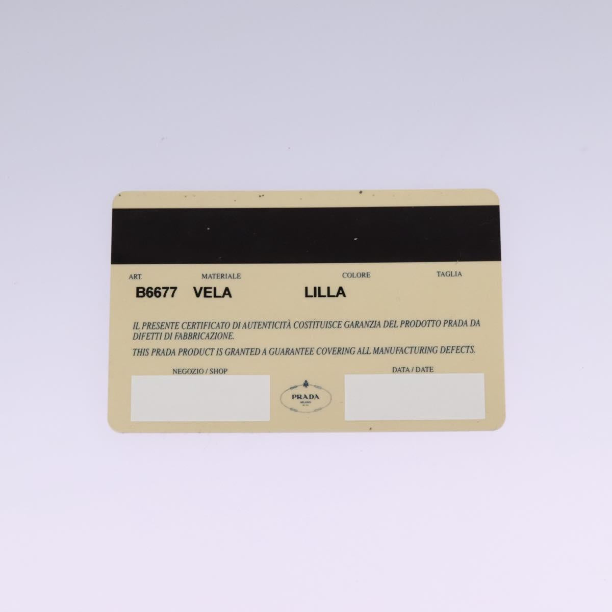 PRADA Hand Bag Nylon Pink Silver Auth 118365