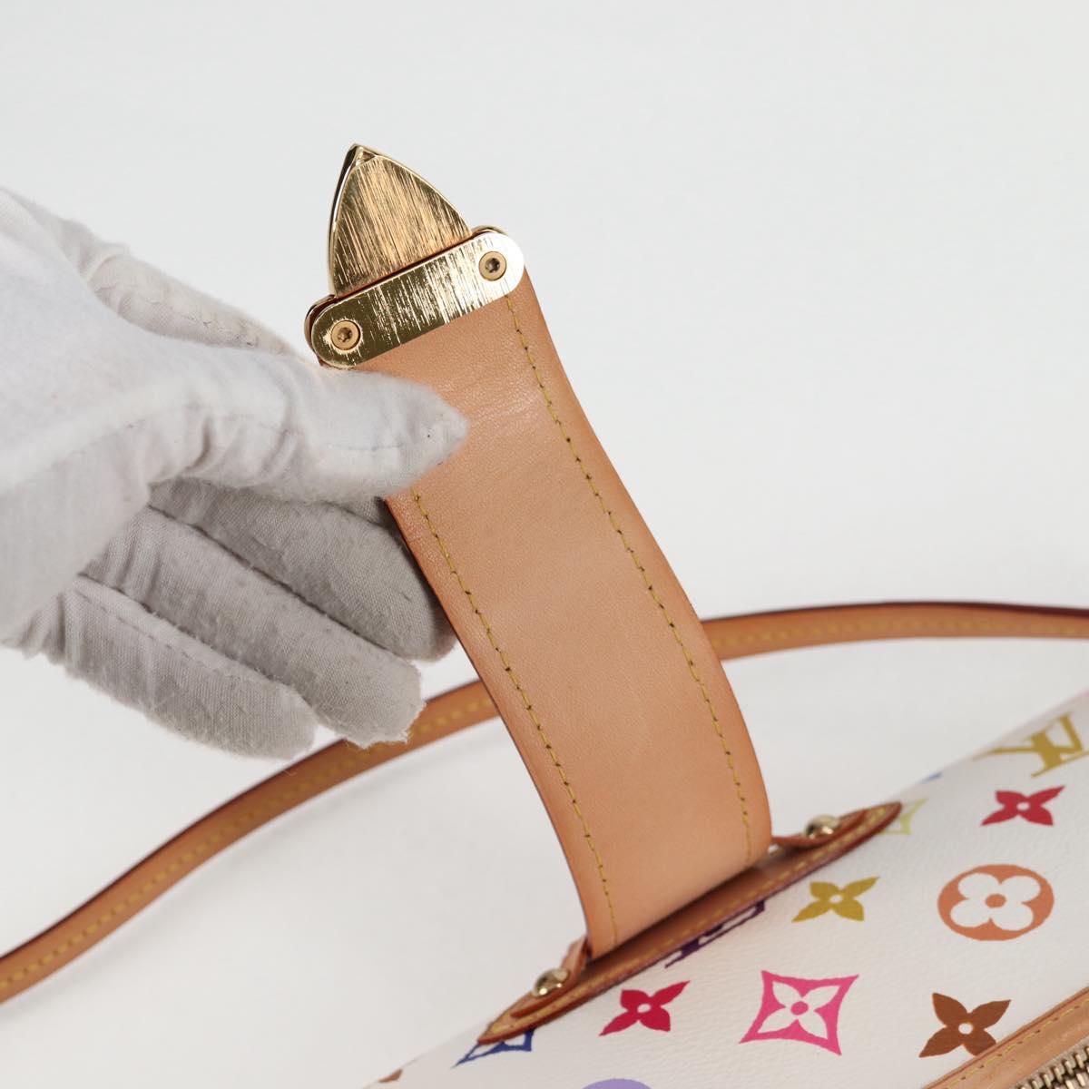 LOUIS VUITTON Multicolor Shirley Shoulder Bag White M40049 LV Auth 118391SV