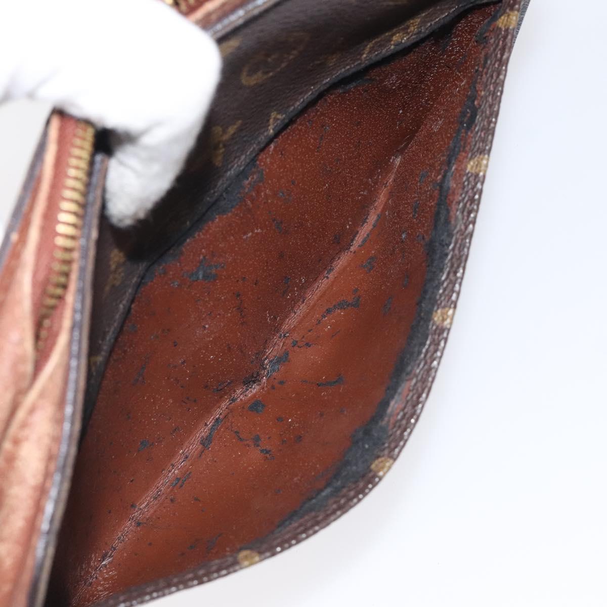 LOUIS VUITTON Monogram Orsay Clutch Bag M51790 LV Auth 118439