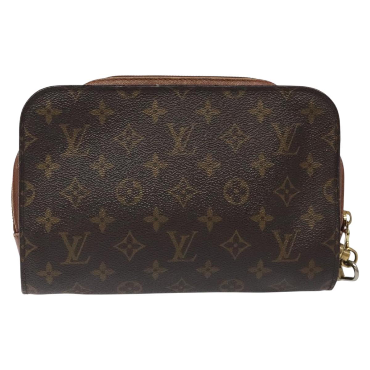 LOUIS VUITTON Monogram Orsay Clutch Bag M51790 LV Auth 118439