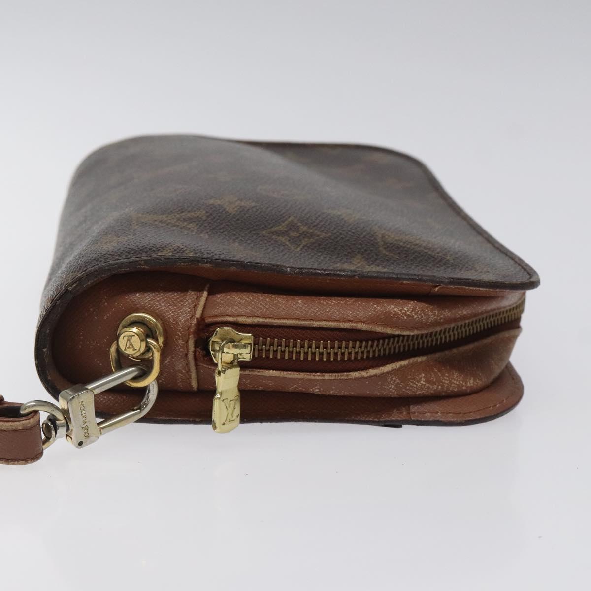 LOUIS VUITTON Monogram Orsay Clutch Bag M51790 LV Auth 118439