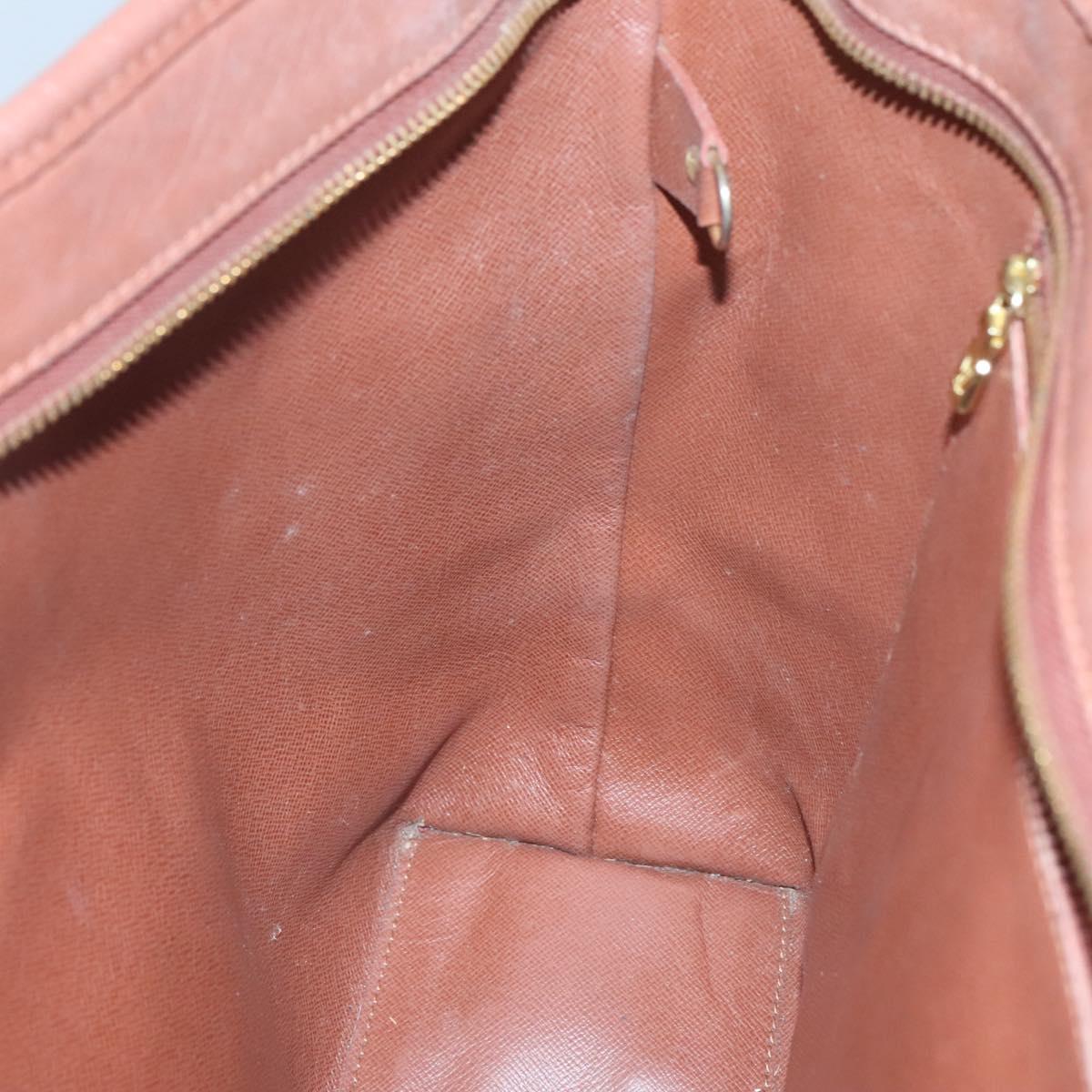 LOUIS VUITTON Monogram Sac Weekend PM Hand Bag M42425 LV Auth 118450