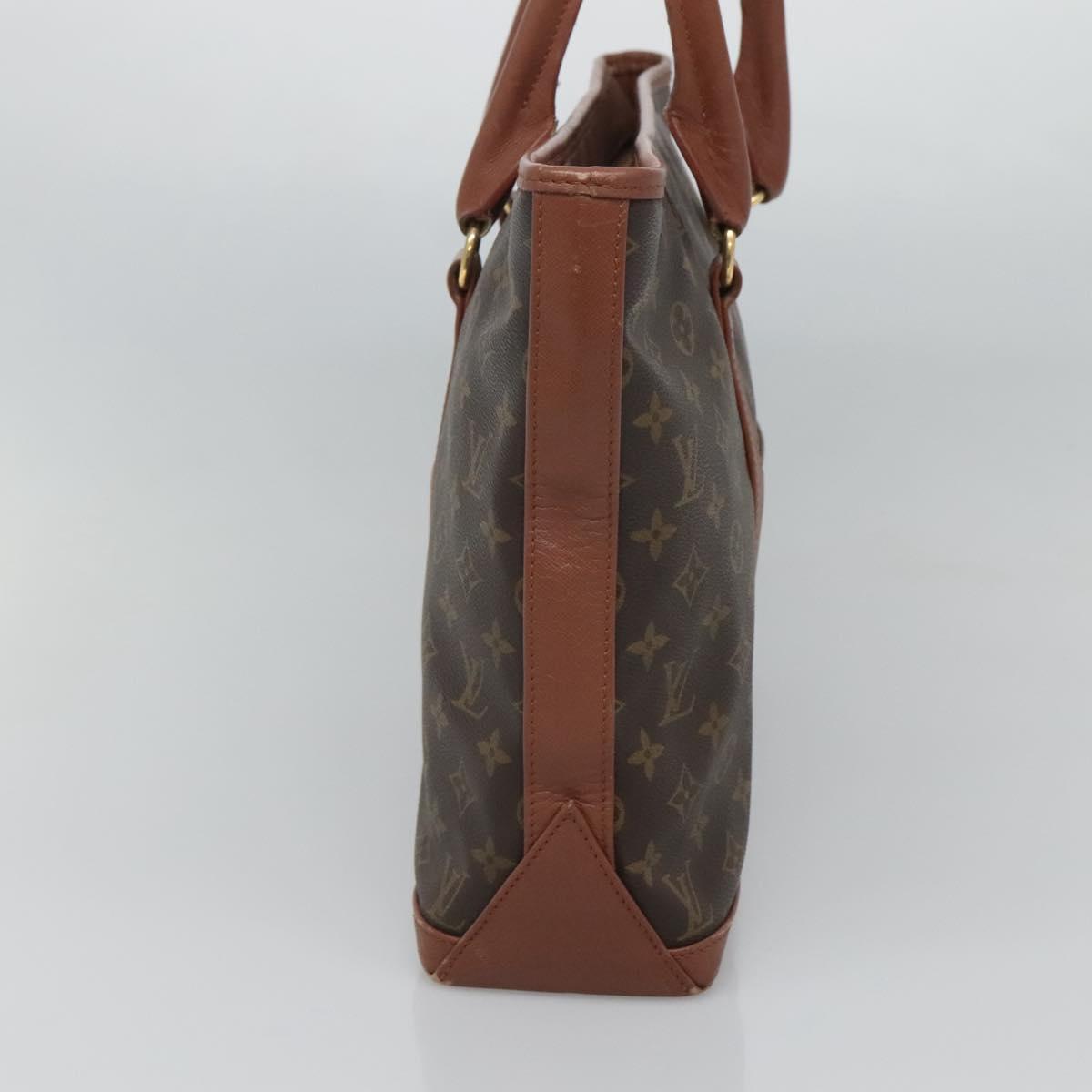 LOUIS VUITTON Monogram Sac Weekend PM Hand Bag M42425 LV Auth 118450