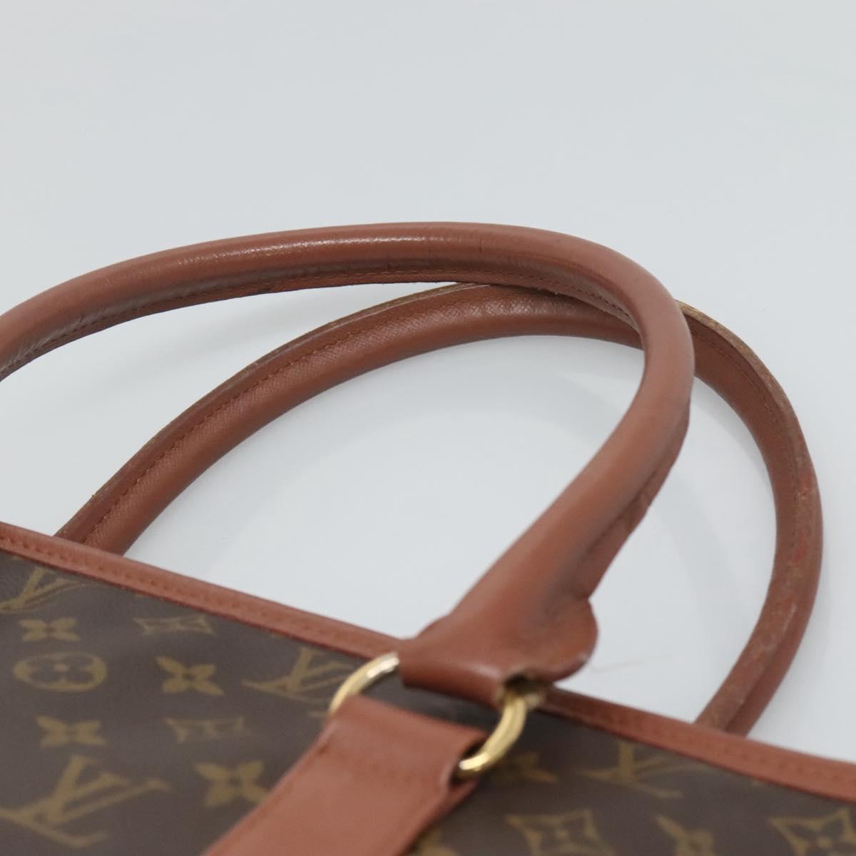 LOUIS VUITTON Monogram Sac Weekend PM Hand Bag M42425 LV Auth 118450
