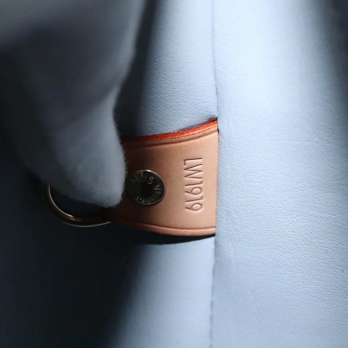 LOUIS VUITTON Monogram Vernis Houston Hand Bag Gris M91053 LV Auth 118533