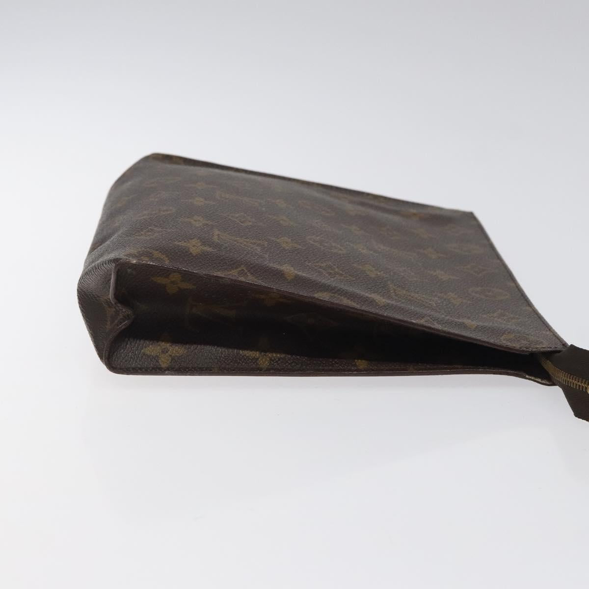 LOUIS VUITTON Monogram Poche Toilette 26 Pouch M47542 LV Auth 118540