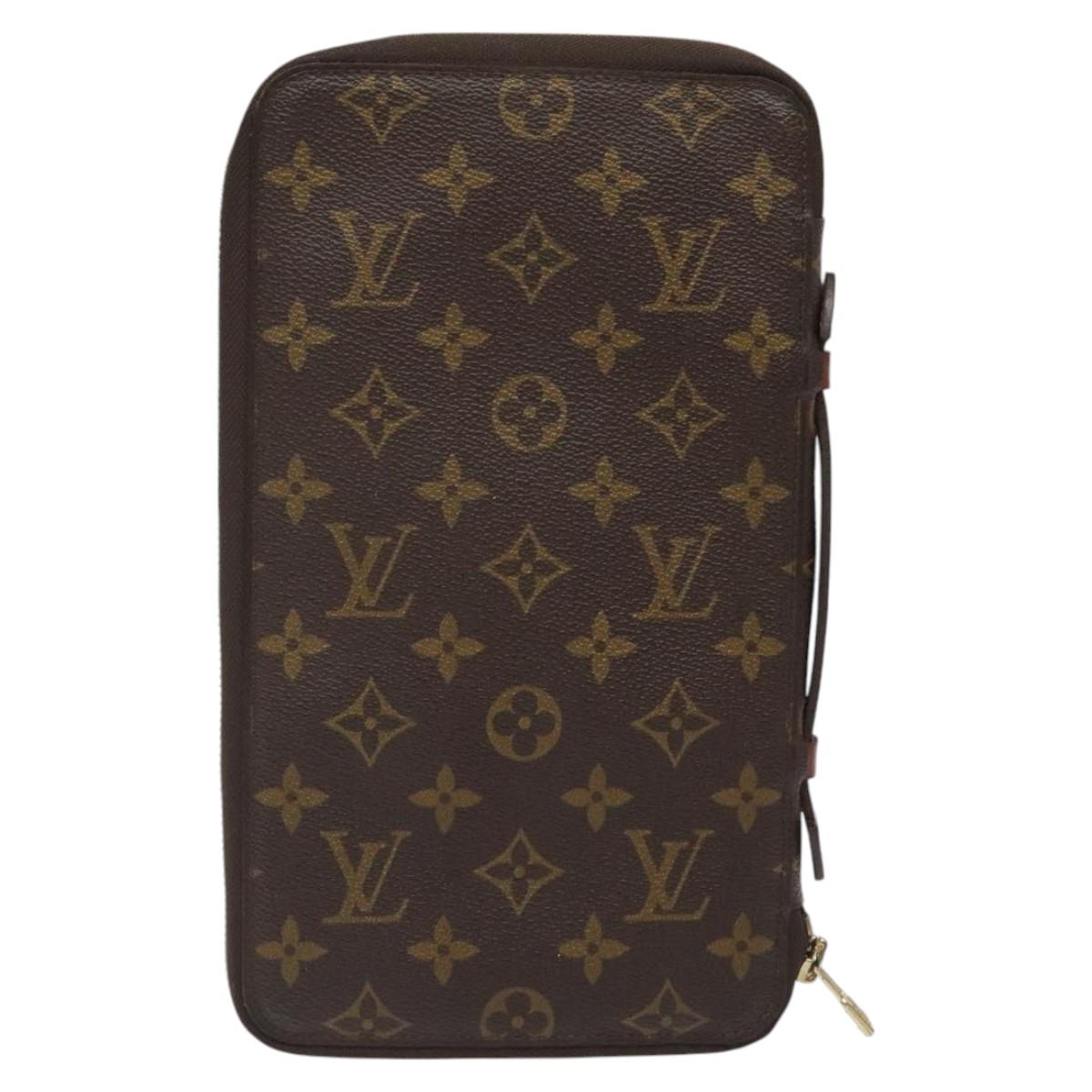 LOUIS VUITTON Monogram Poche Escapade Travel Case M60113 LV Auth 118569