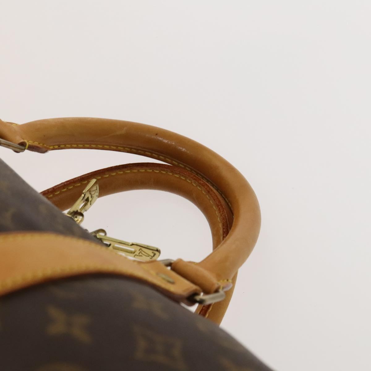 LOUIS VUITTON Monogram Keepall 55 Boston Bag M41424 LV Auth 118704
