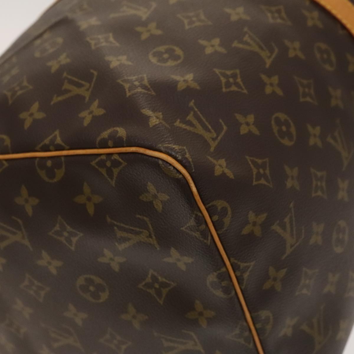 LOUIS VUITTON Monogram Keepall 55 Boston Bag M41424 LV Auth 118705