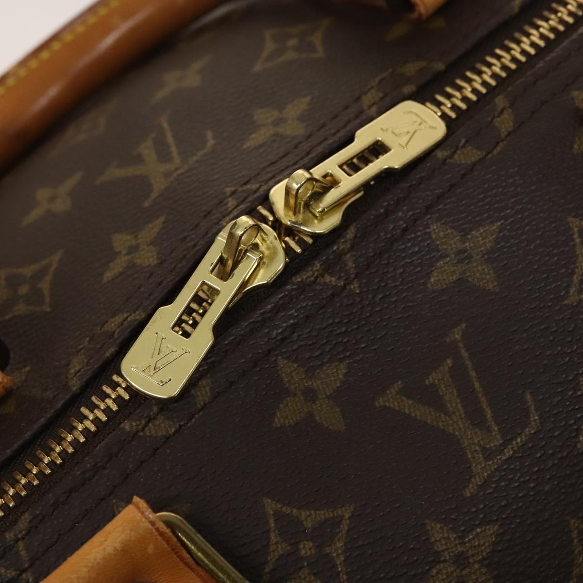 LOUIS VUITTON Monogram Keepall 55 Boston Bag M41424 LV Auth 118705