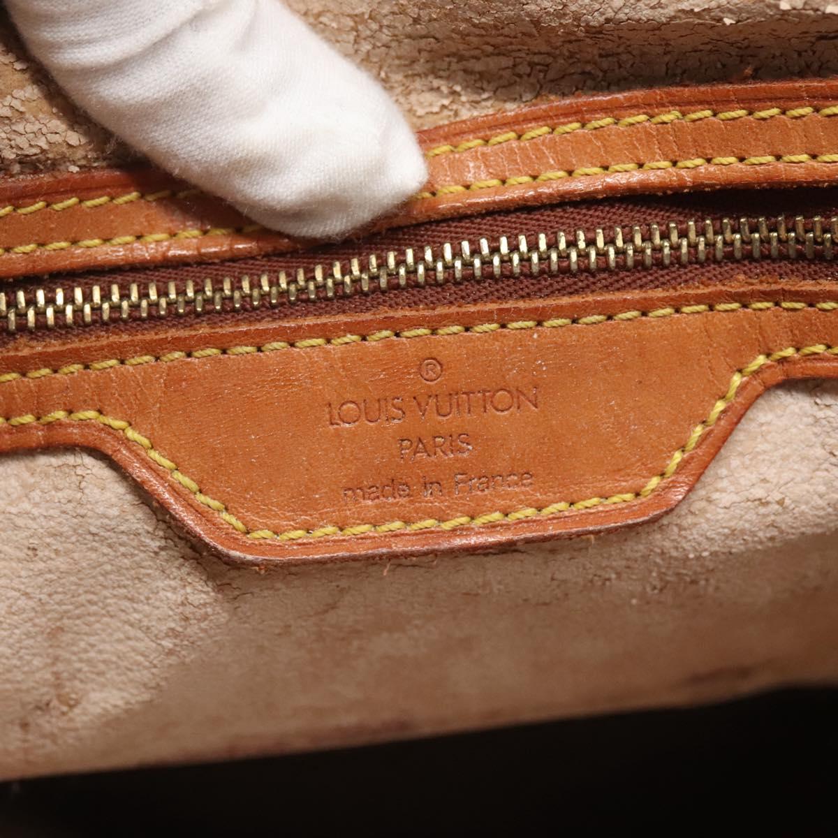 LOUIS VUITTON Monogram Bucket GM Shoulder Bag M42236 LV Auth 118707