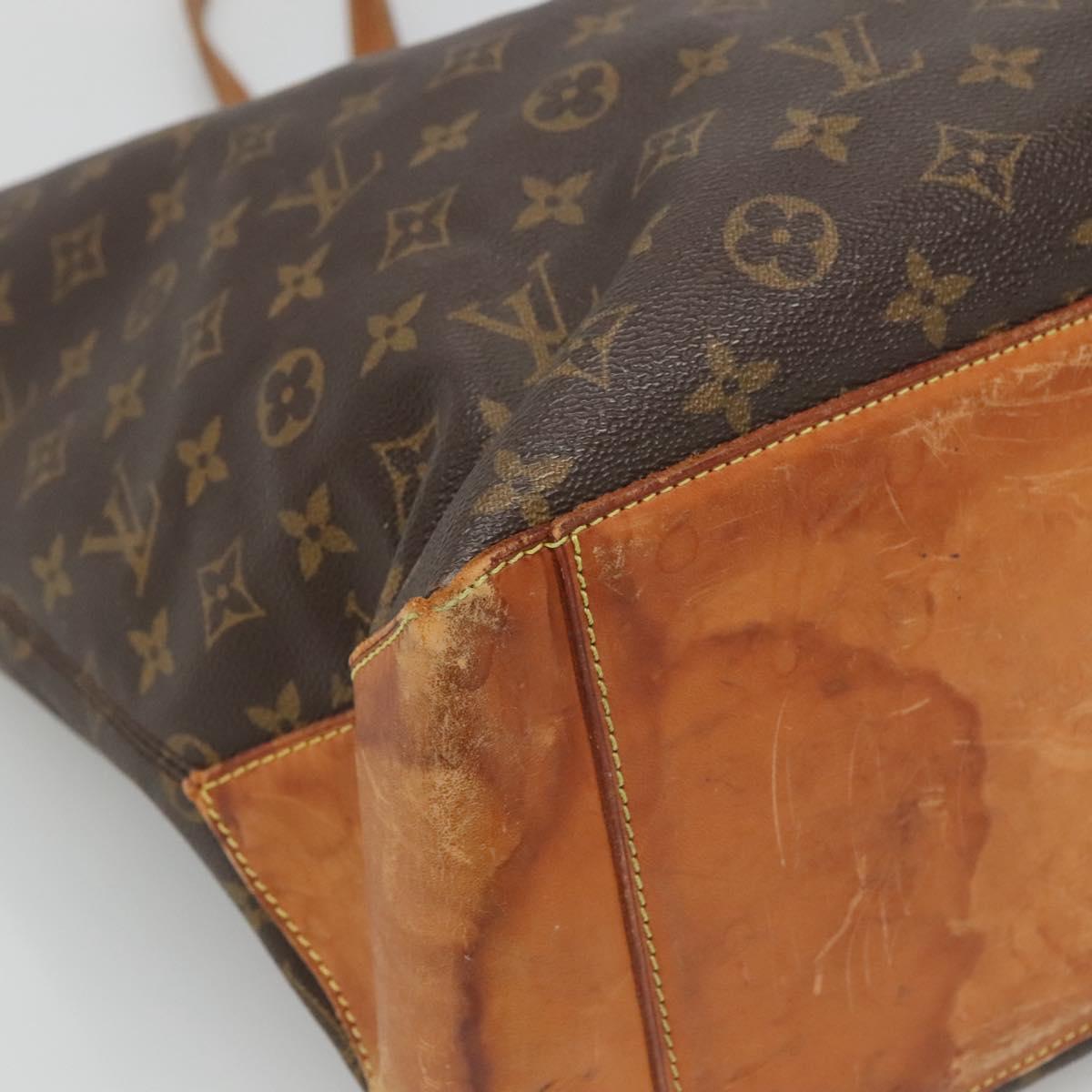 LOUIS VUITTON Monogram Cabas Alto Tote Bag M51152 LV Auth 118709
