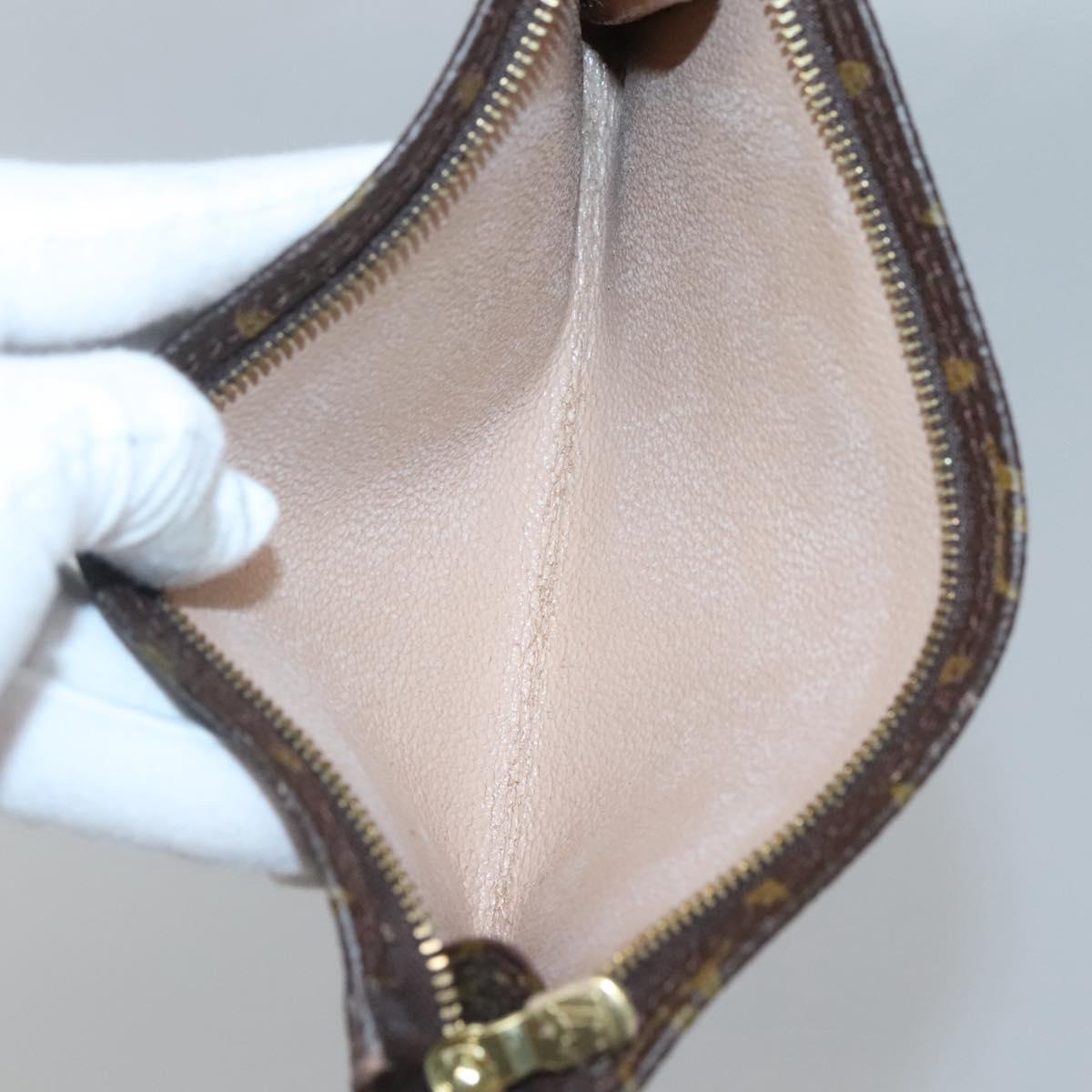 LOUIS VUITTON Monogram Bucket GM Accessory Pouch LV Auth 118722