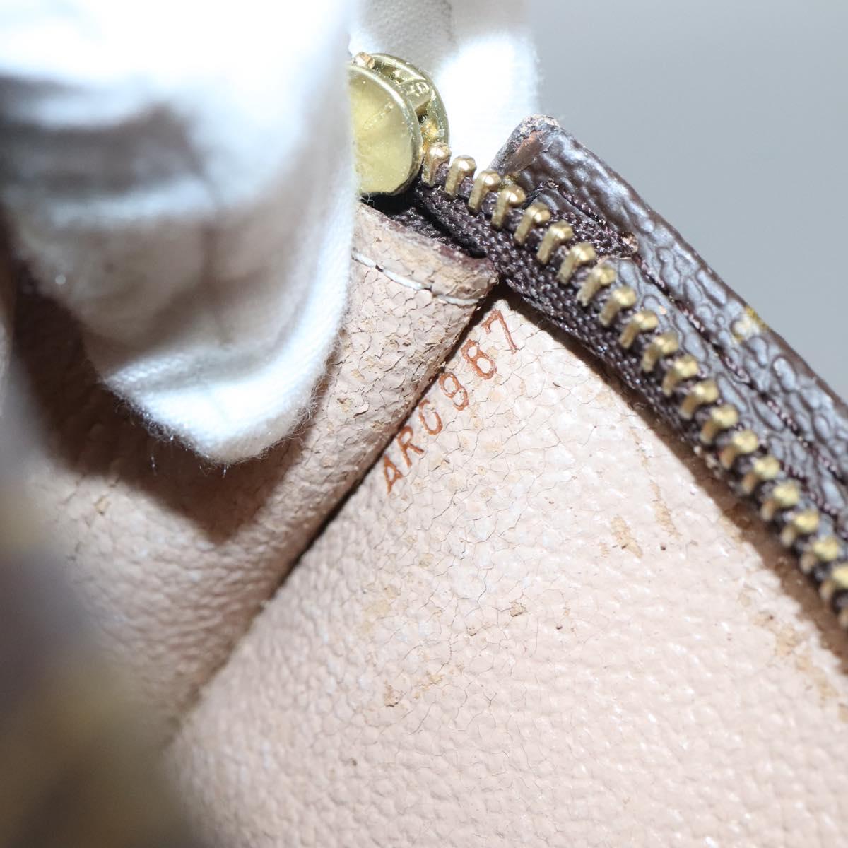 LOUIS VUITTON Monogram Bucket GM Accessory Pouch LV Auth 118722