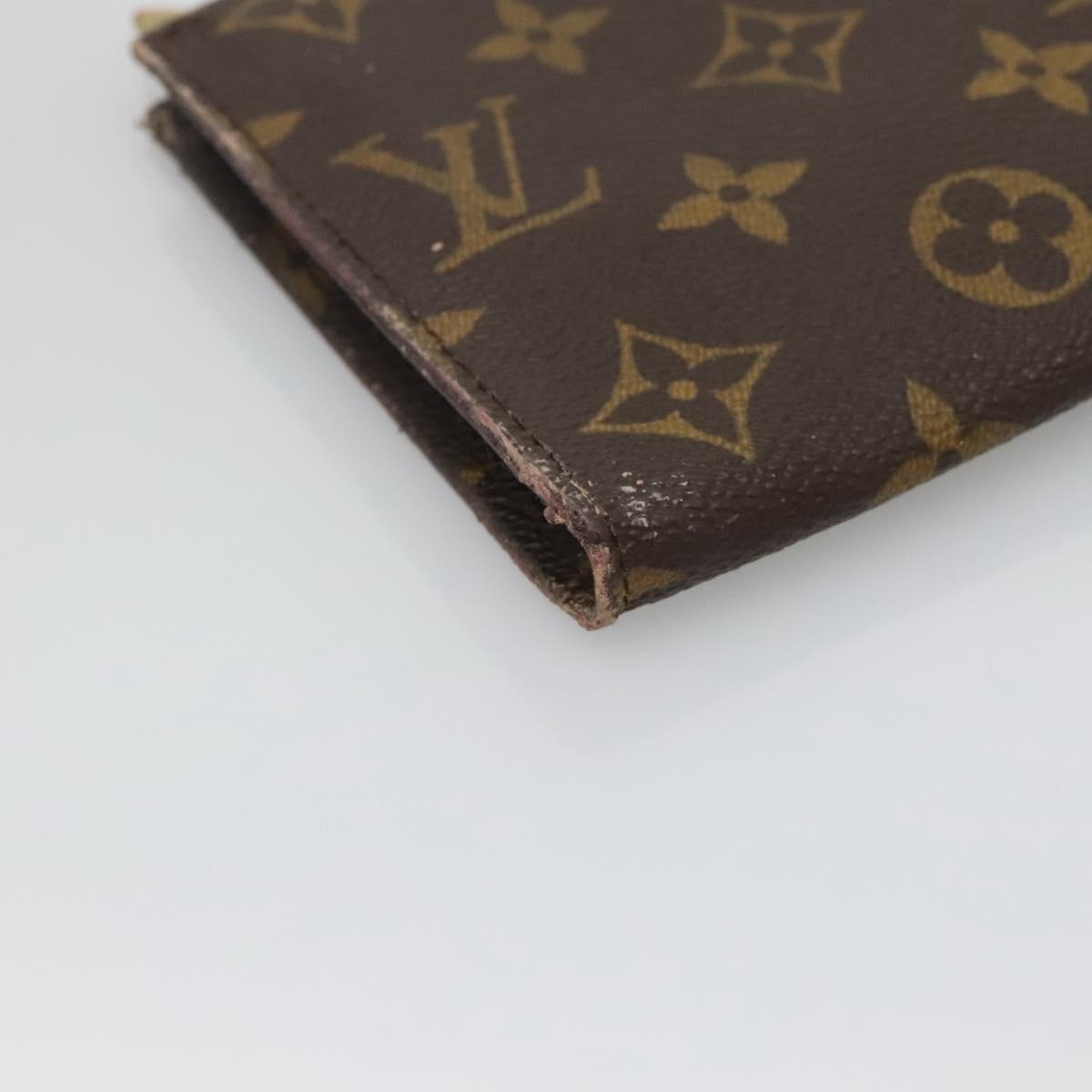 LOUIS VUITTON Monogram Bucket GM Accessory Pouch LV Auth 118722