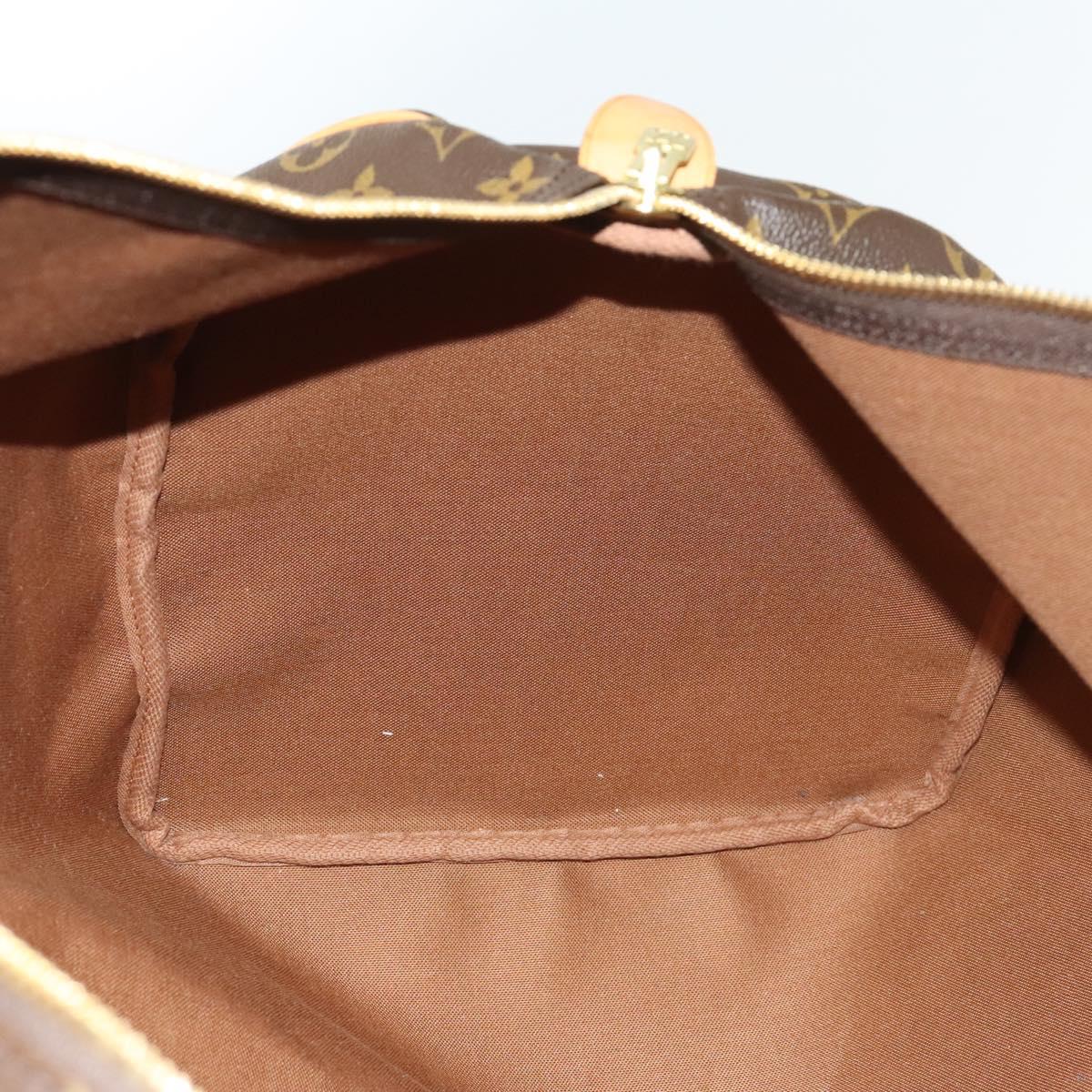 LOUIS VUITTON Monogram Keepall 55 Boston Bag M41424 LV Auth 118742V