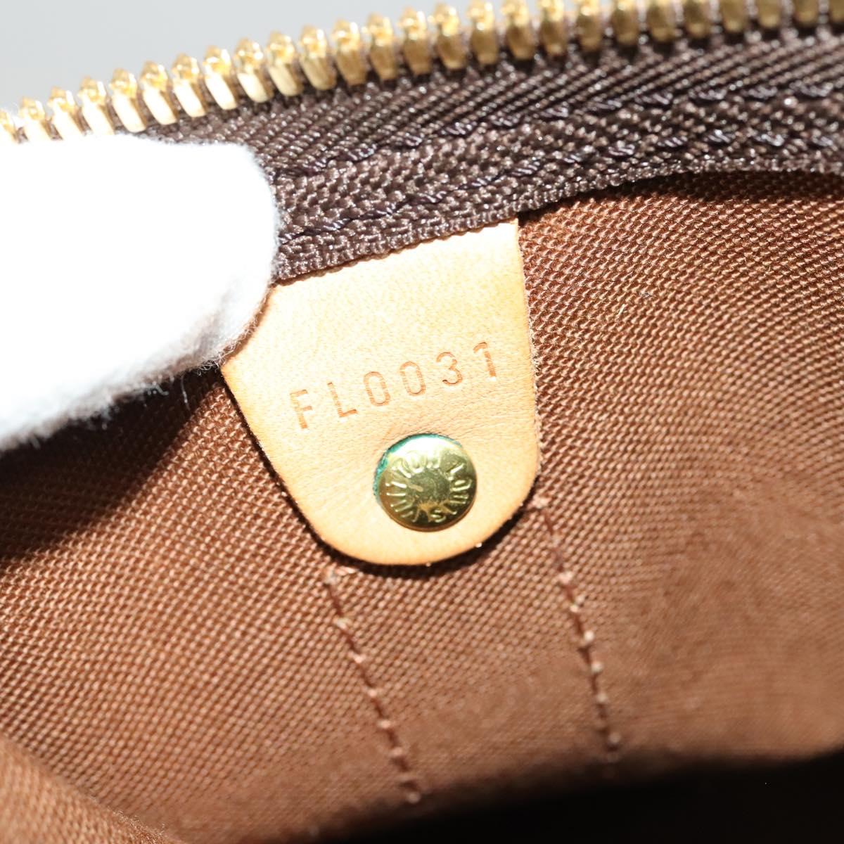 LOUIS VUITTON Monogram Keepall 55 Boston Bag M41424 LV Auth 118742V