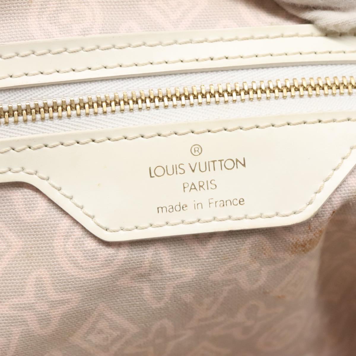 LOUIS VUITTON Cruise Line Tai Sienne PM Bag Canvas Pink M95672 LV Auth 118759