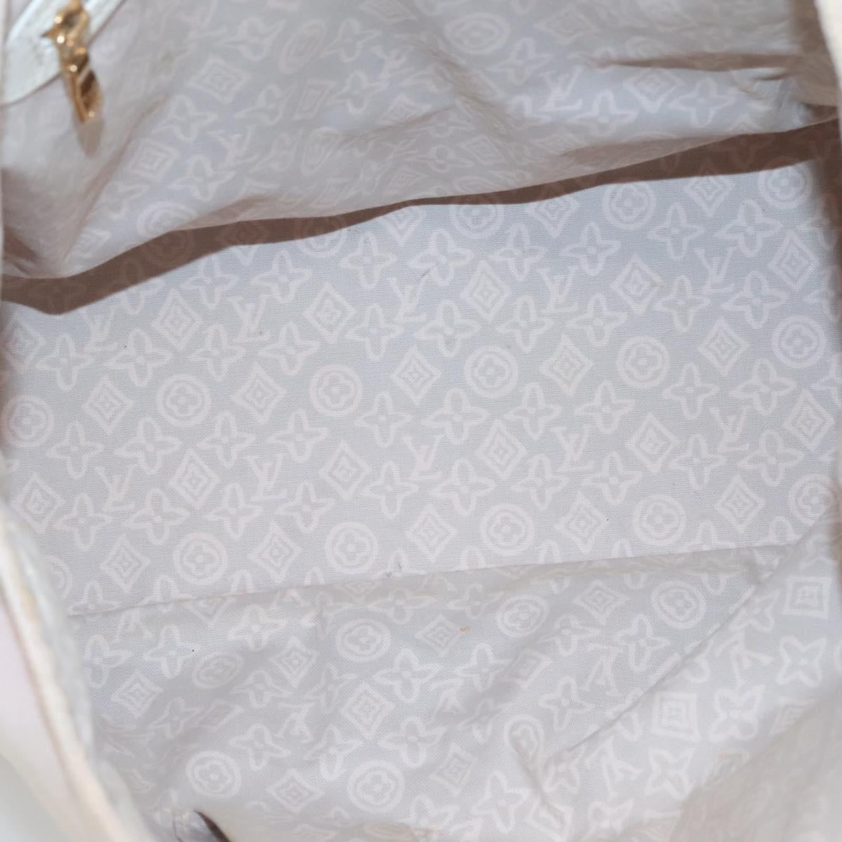 LOUIS VUITTON Cruise Line Tai Sienne PM Bag Canvas Pink M95672 LV Auth 118759