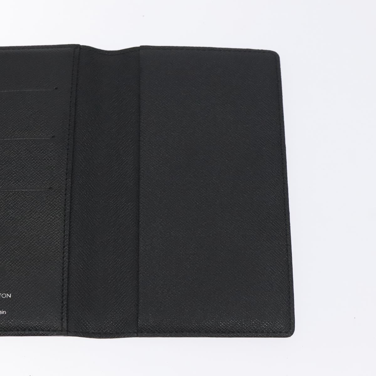 LOUIS VUITTON Damier Graphite Agenda Poche Note Cover R20975 LV Auth 118781