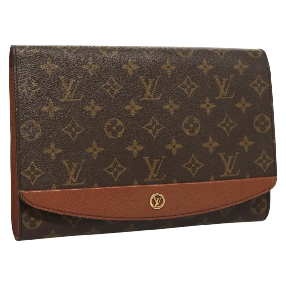 LOUIS VUITTON Monogram Bordeaux PM Clutch Bag M51797 LV Auth 118809
