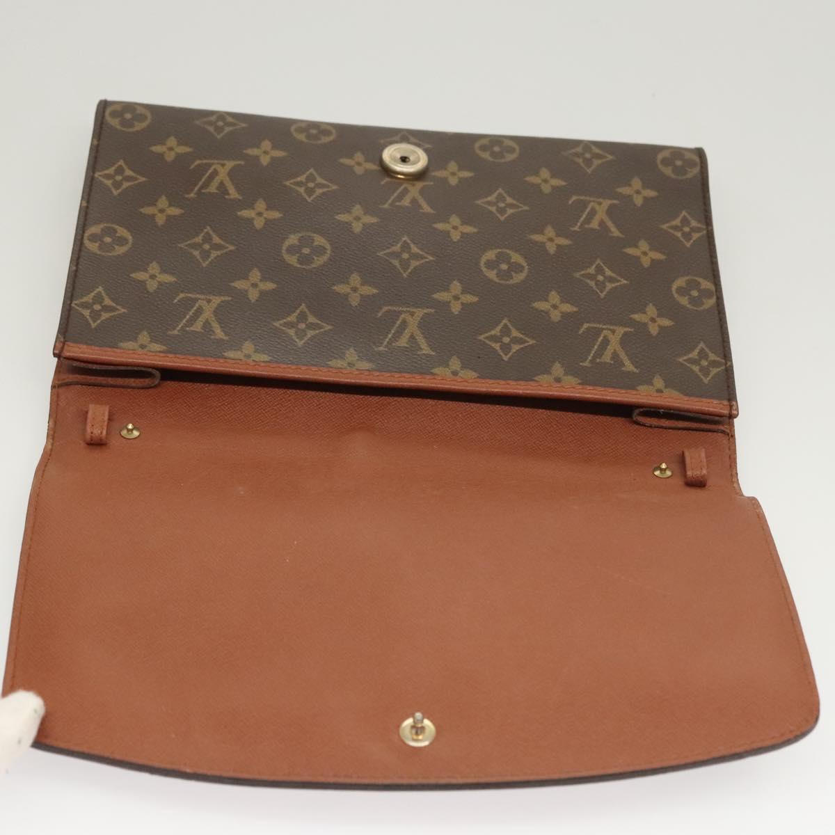 LOUIS VUITTON Monogram Bordeaux PM Clutch Bag M51797 LV Auth 118809