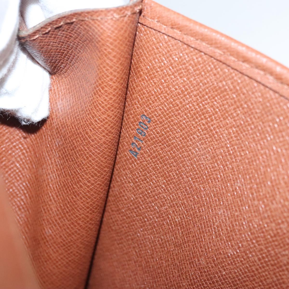 LOUIS VUITTON Monogram Bordeaux PM Clutch Bag M51797 LV Auth 118809