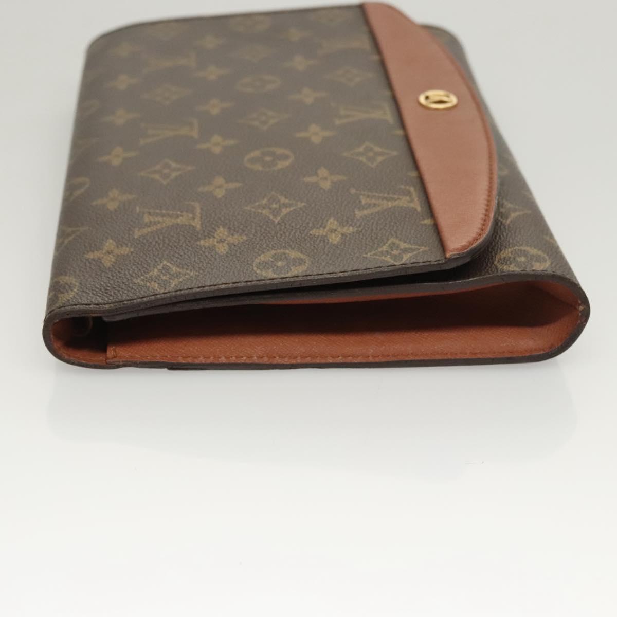 LOUIS VUITTON Monogram Bordeaux PM Clutch Bag M51797 LV Auth 118809