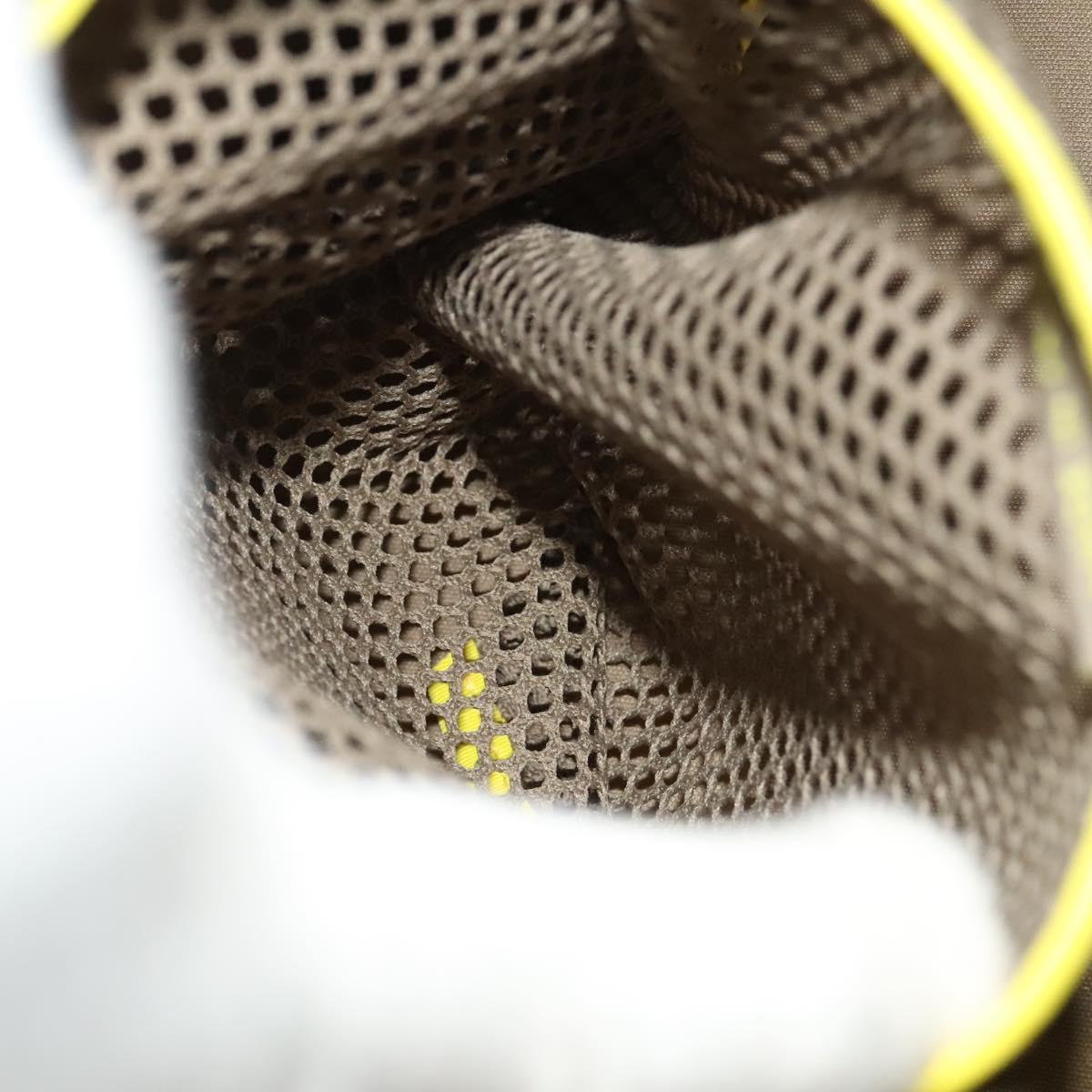 LOUIS VUITTON Damier Geant America Cube Bag Canvas Yellow M80633 LV Auth 118823