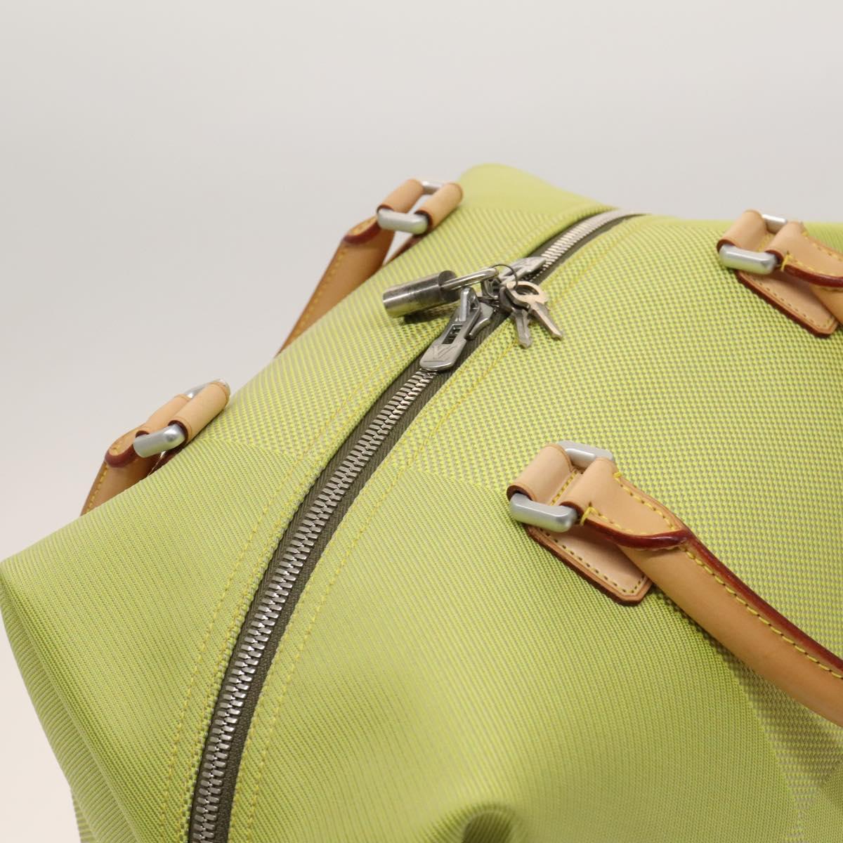 LOUIS VUITTON Damier Geant America Cube Bag Canvas Yellow M80633 LV Auth 118823