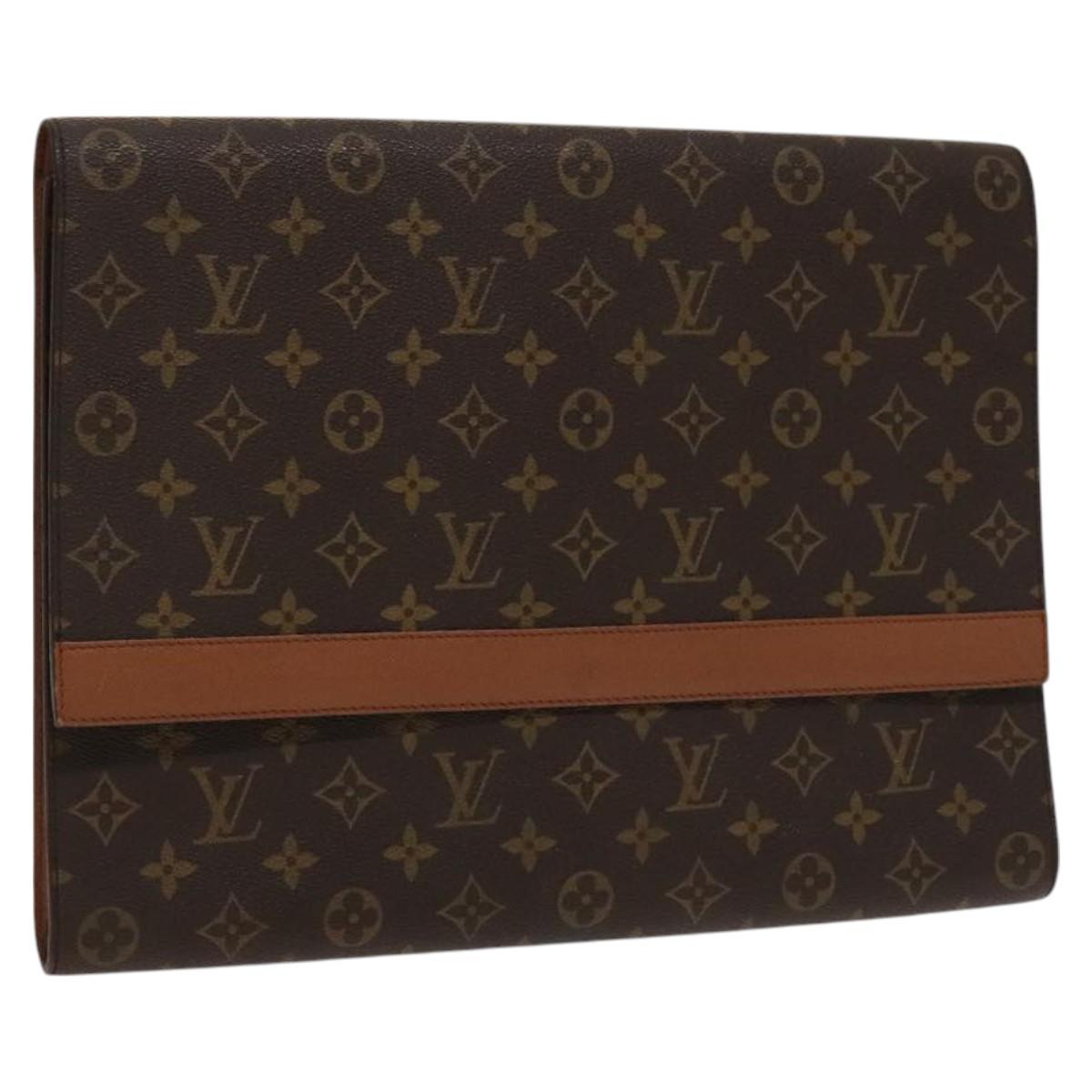 LOUIS VUITTON Monogram Porte Envelope Clutch Bag M51801 LV Auth 118841