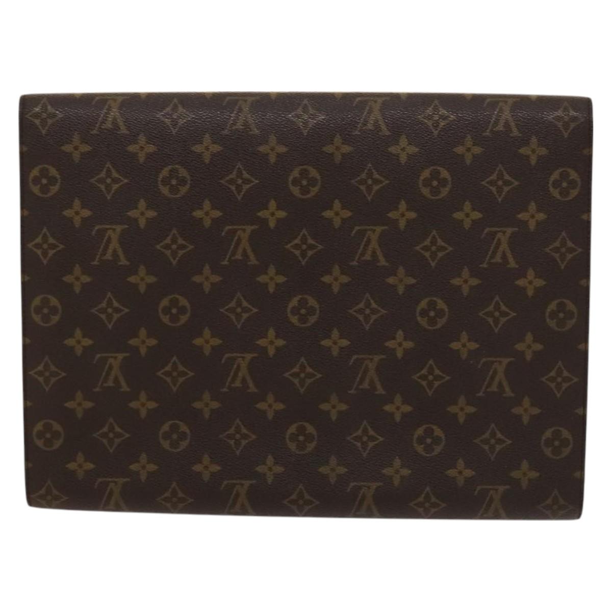 LOUIS VUITTON Monogram Porte Envelope Clutch Bag M51801 LV Auth 118841