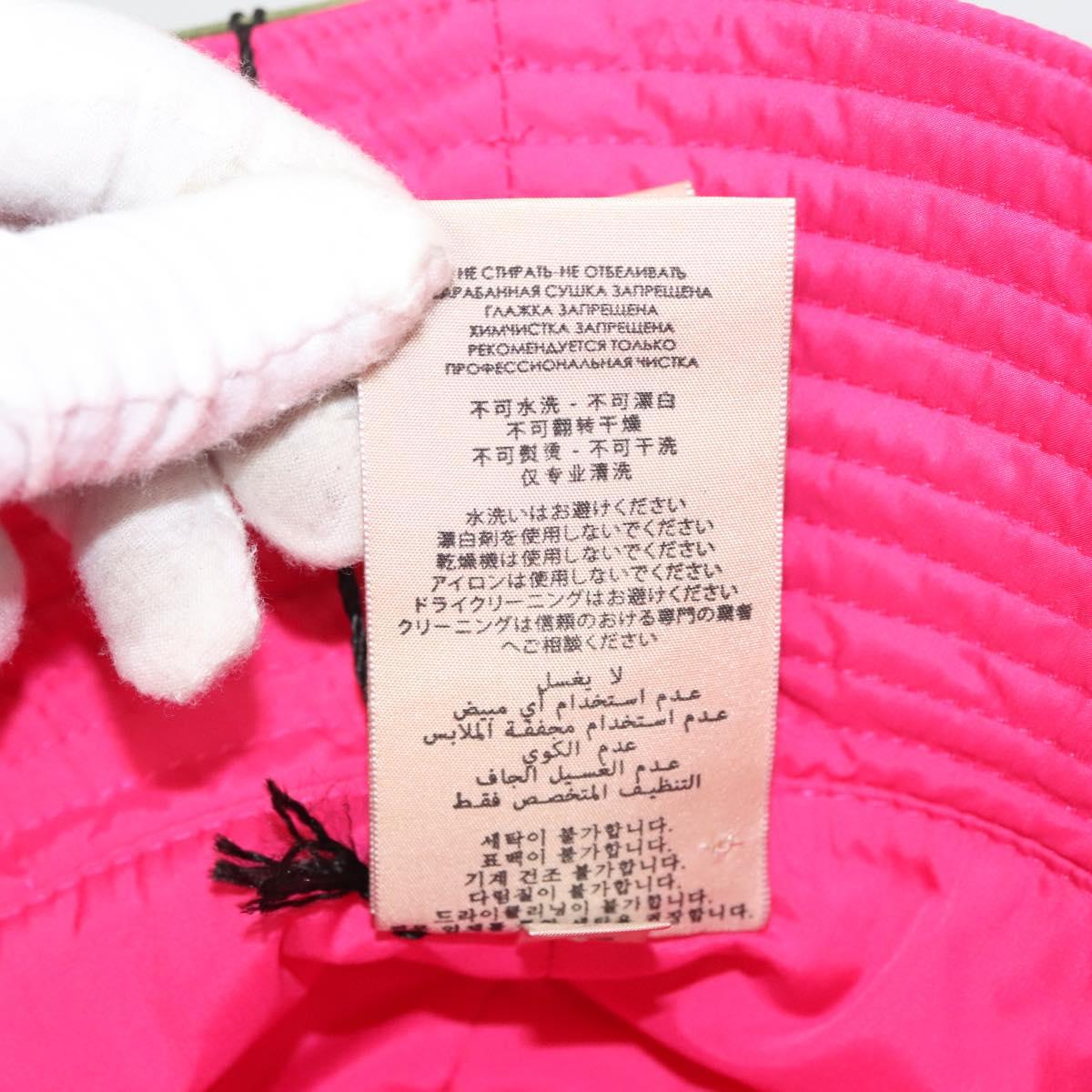 GUCCI Cap Canvas S Pink 729470 Auth 118852M