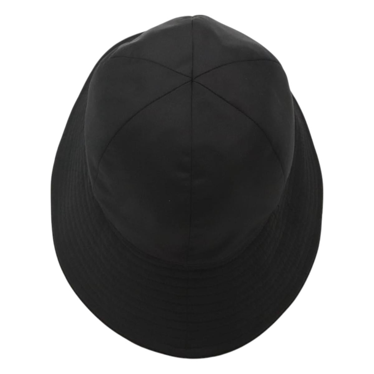 GUCCI Cap Nylon S Black 729470 Auth 118858M