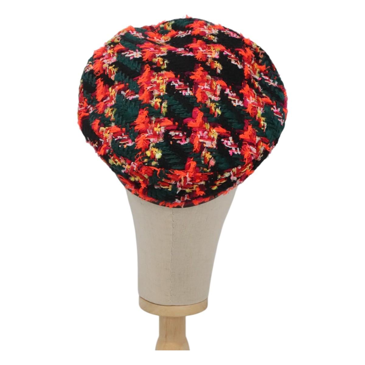 GUCCI Cap Canvas S Multicolor 729140 Auth 118859M