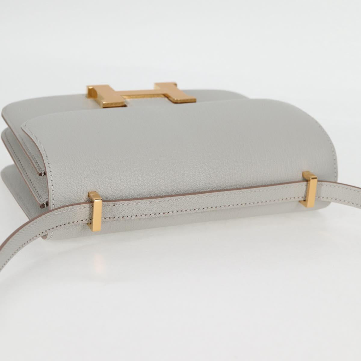HERMES Constance 3 Mini 18 Shoulder Bag Shave Gripal Auth 118905M