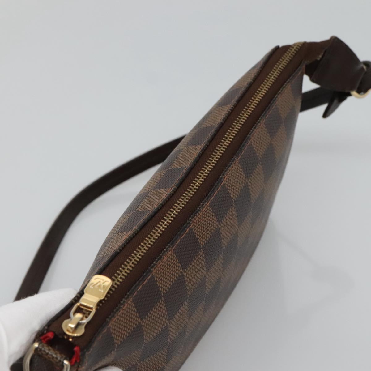 LOUIS VUITTON Damier Ebene Pochette Accessoires Pouch N41206 LV Auth 118915