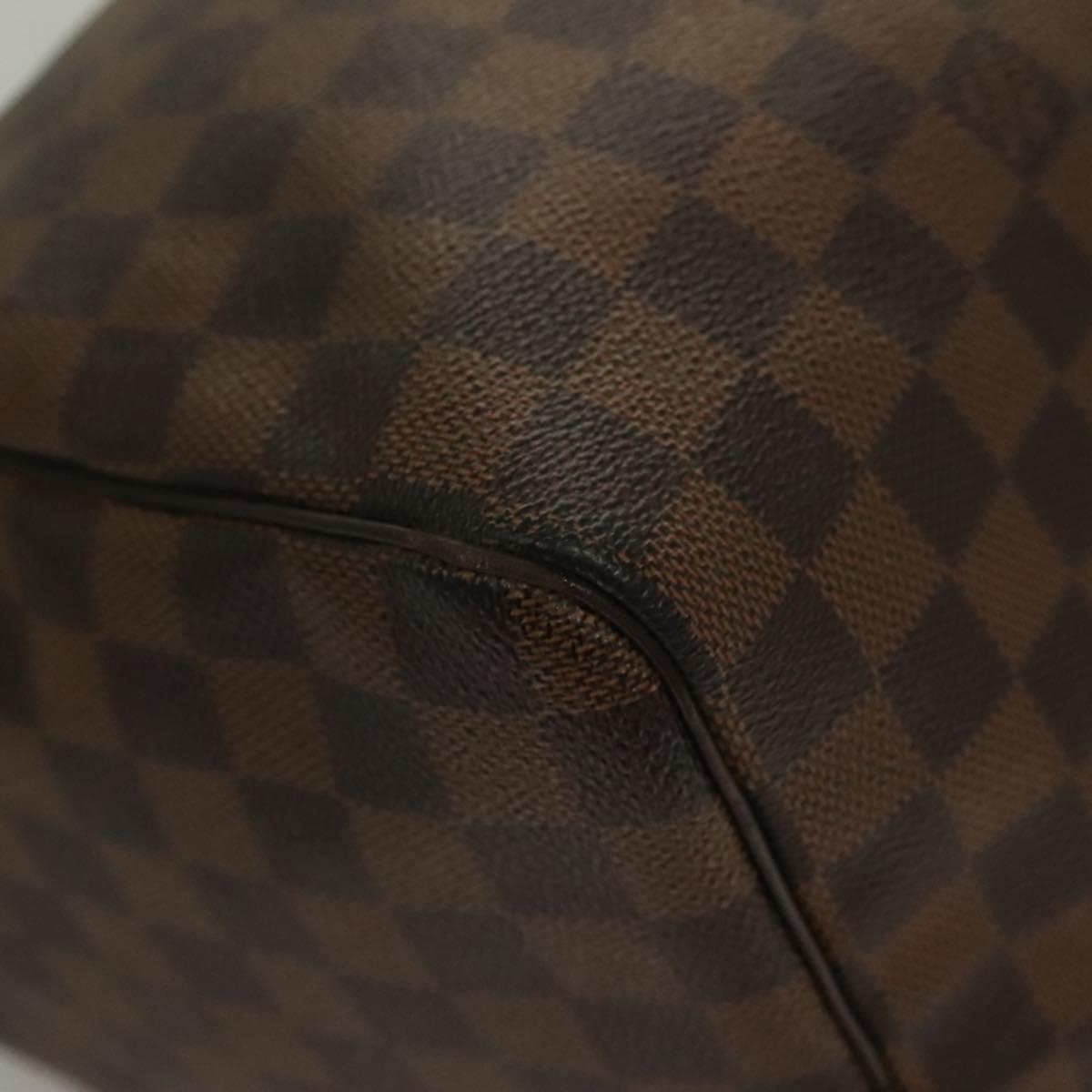 LOUIS VUITTON Damier Ebene Speedy 30 Hand Bag N41364 LV Auth 118939