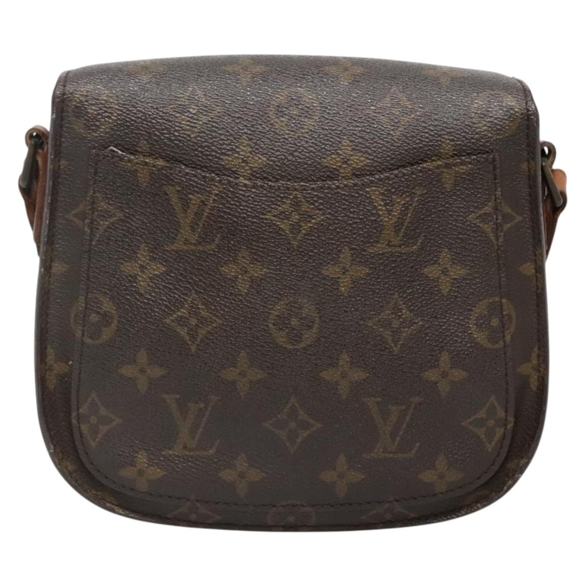 LOUIS VUITTON Monogram Saint Cloud MM Shoulder Bag M51243 LV Auth 118946