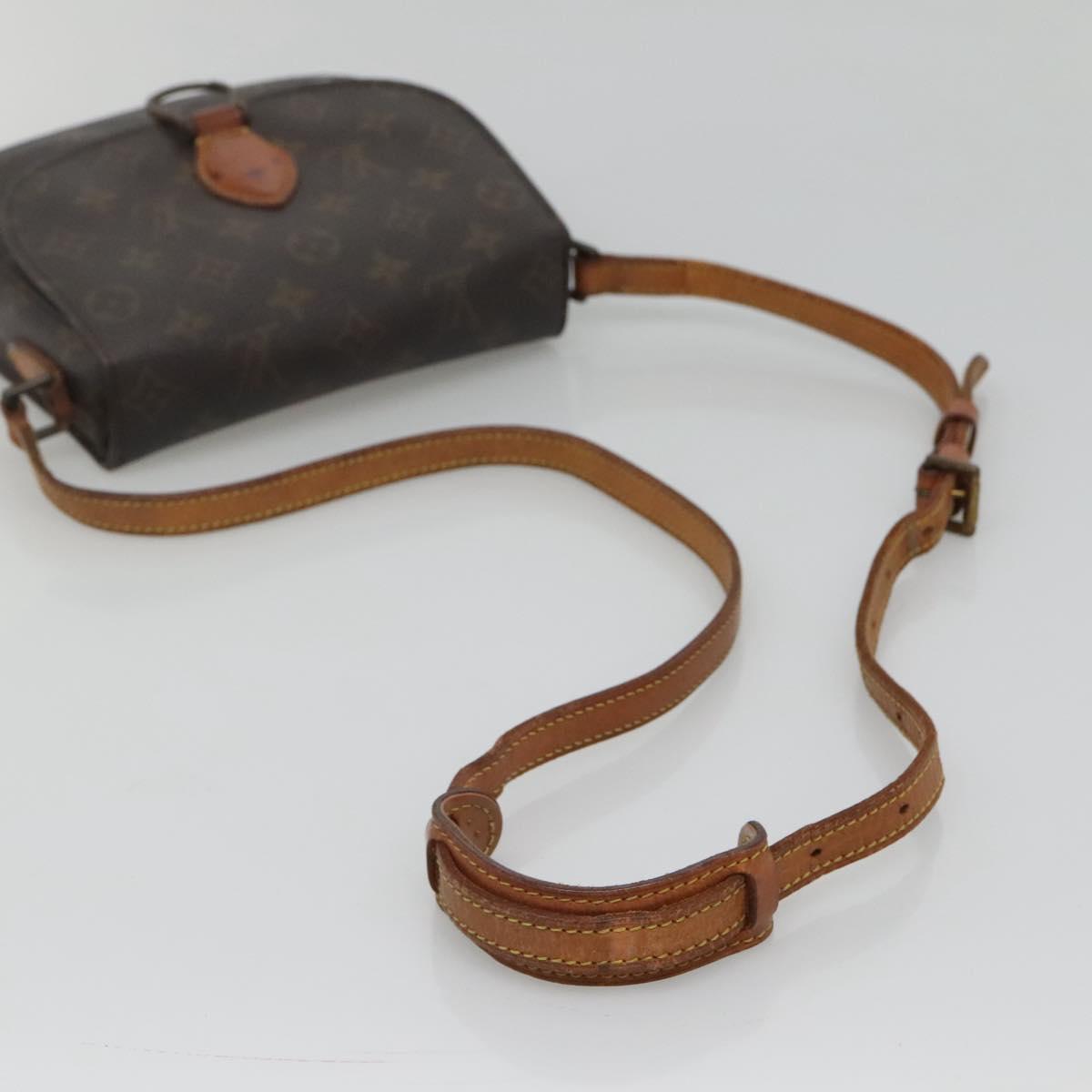 LOUIS VUITTON Monogram Saint Cloud MM Shoulder Bag M51243 LV Auth 118946