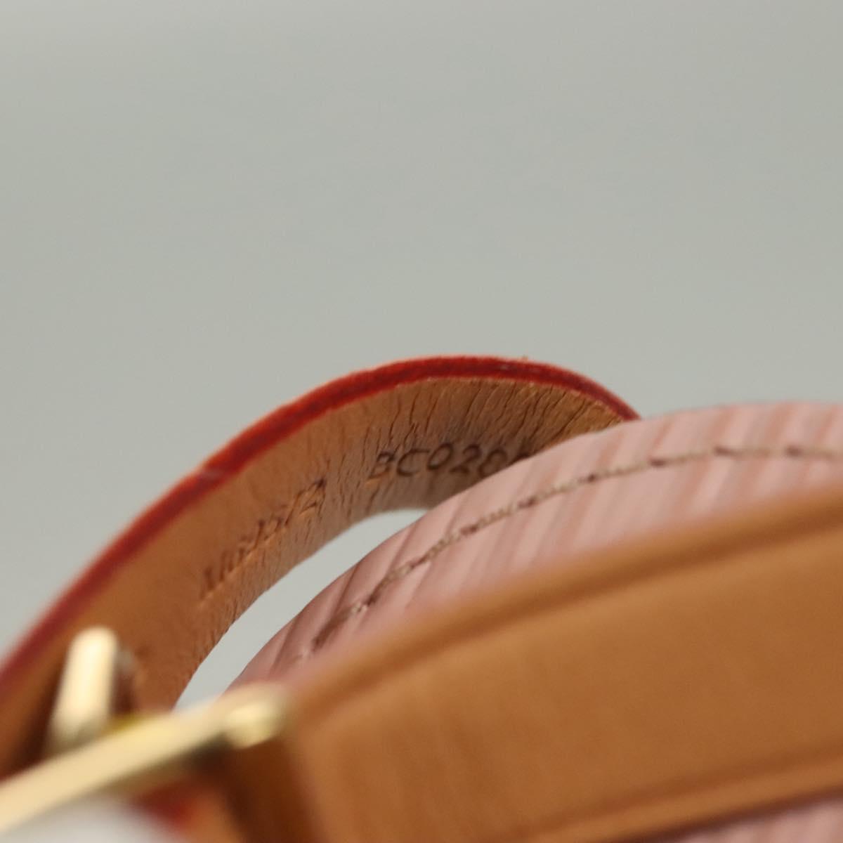 LOUIS VUITTON Epi Bijoux Sac Tag Vivienne Bag Charm Pink M69572 LV Auth 118950M